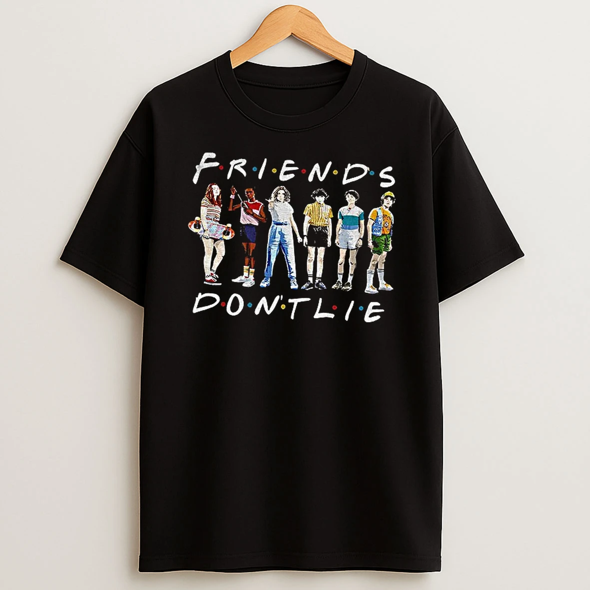 Dont Lie Friends Christmas Stranger Things Png Tshirt Hoodie