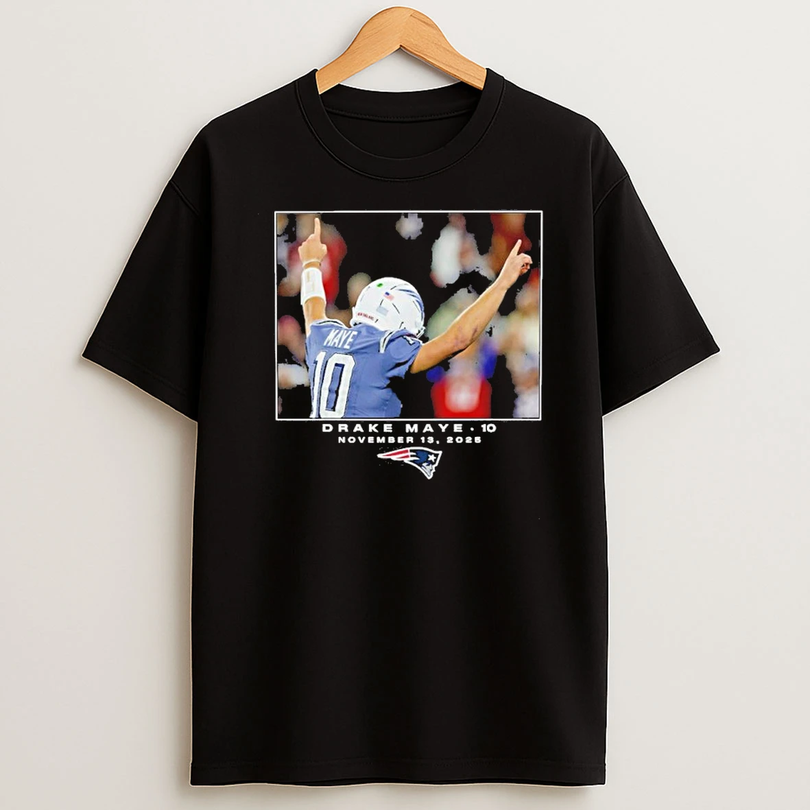 Drake Maye New England Patriots Nfl Flash Features Week 11 Tshirt Hoodie