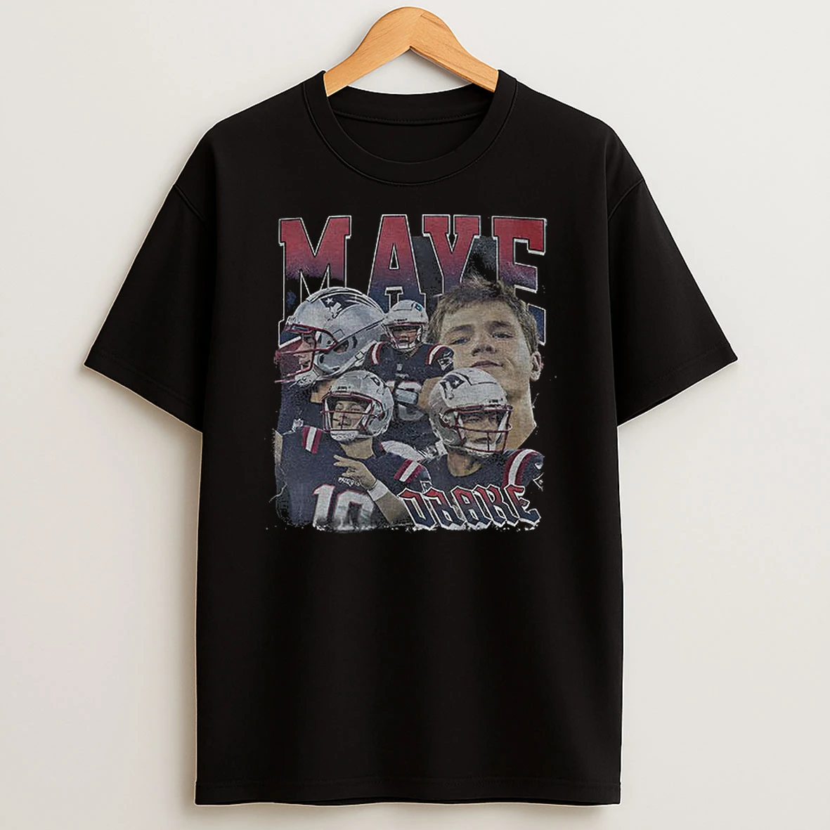 Drake Maye New England Patriots Nfl Football 2025 Graphic Tshirt Hoodie
