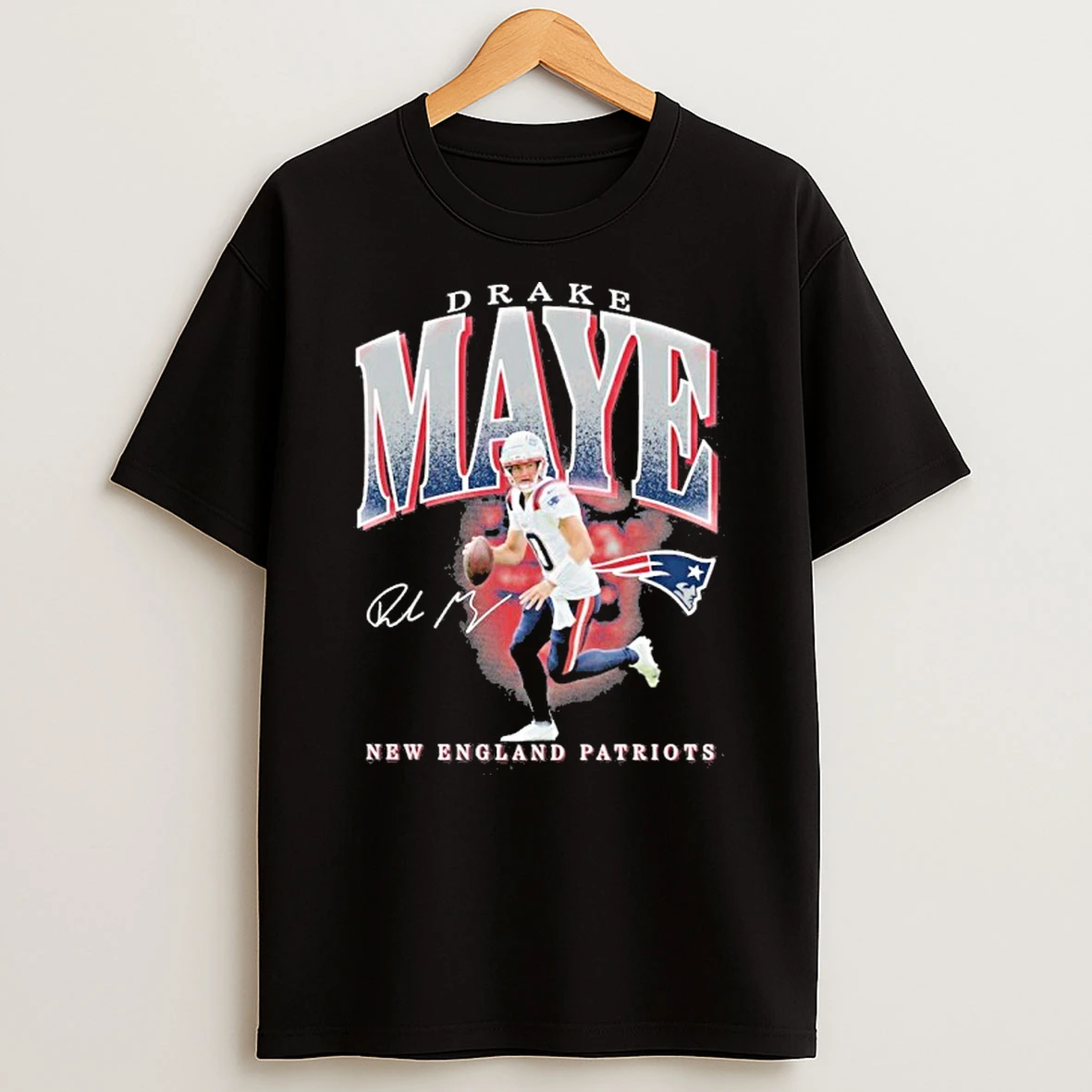 Drake Maye New England Patriots Player Hype Tshirt Hoodie