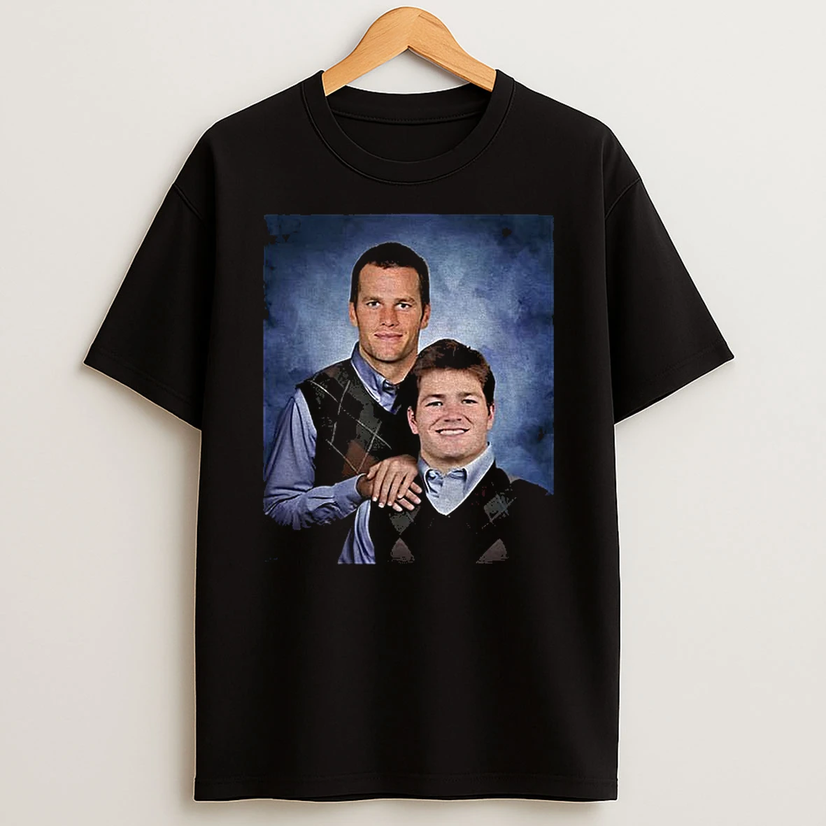 Drake Maye And Tom Brady Stepbrothers New England Patriots Nfl Football 2025 Tshirt Hoodie