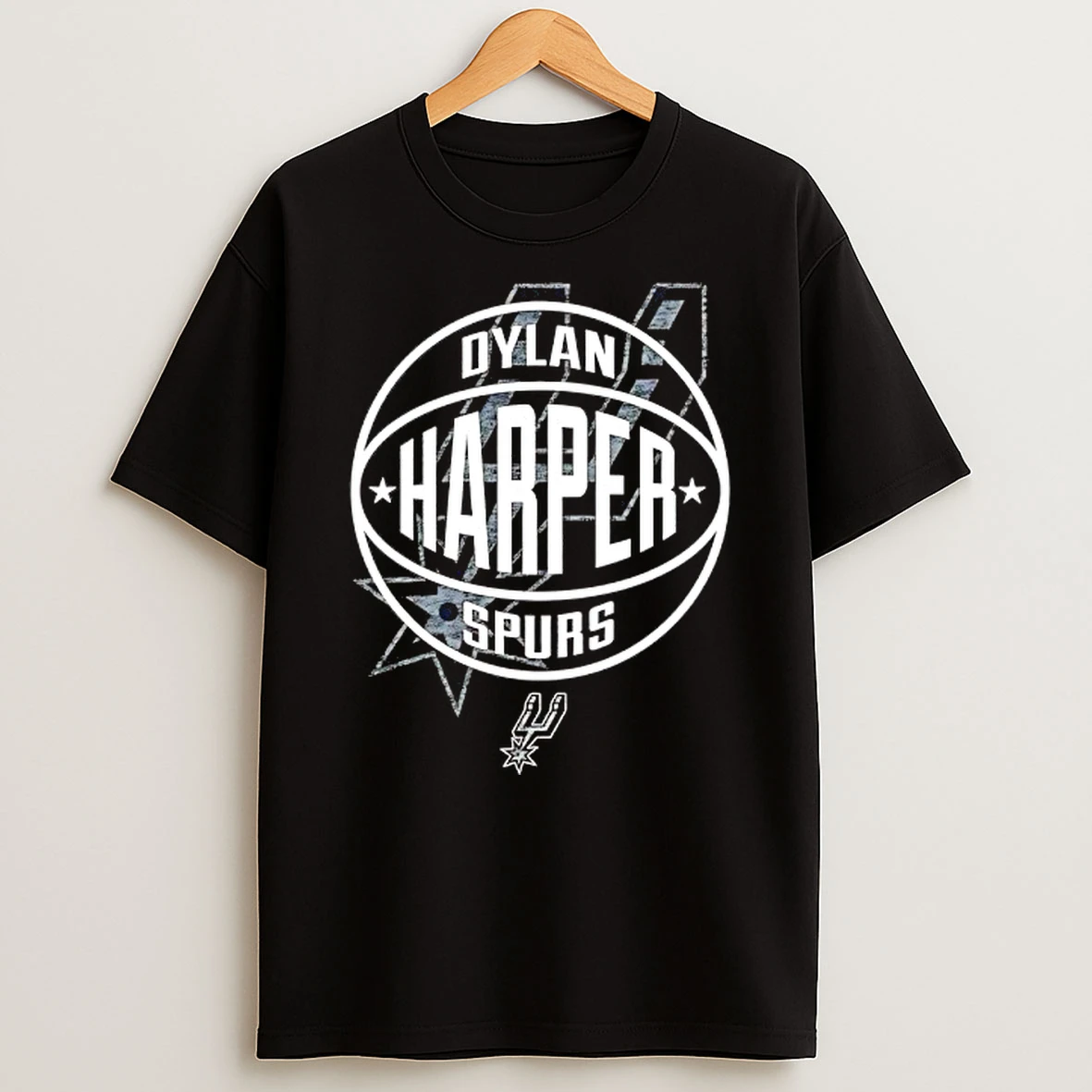 Dylan Harper San Antonio Spurs Basketball Logo Tshirt Hoodie
