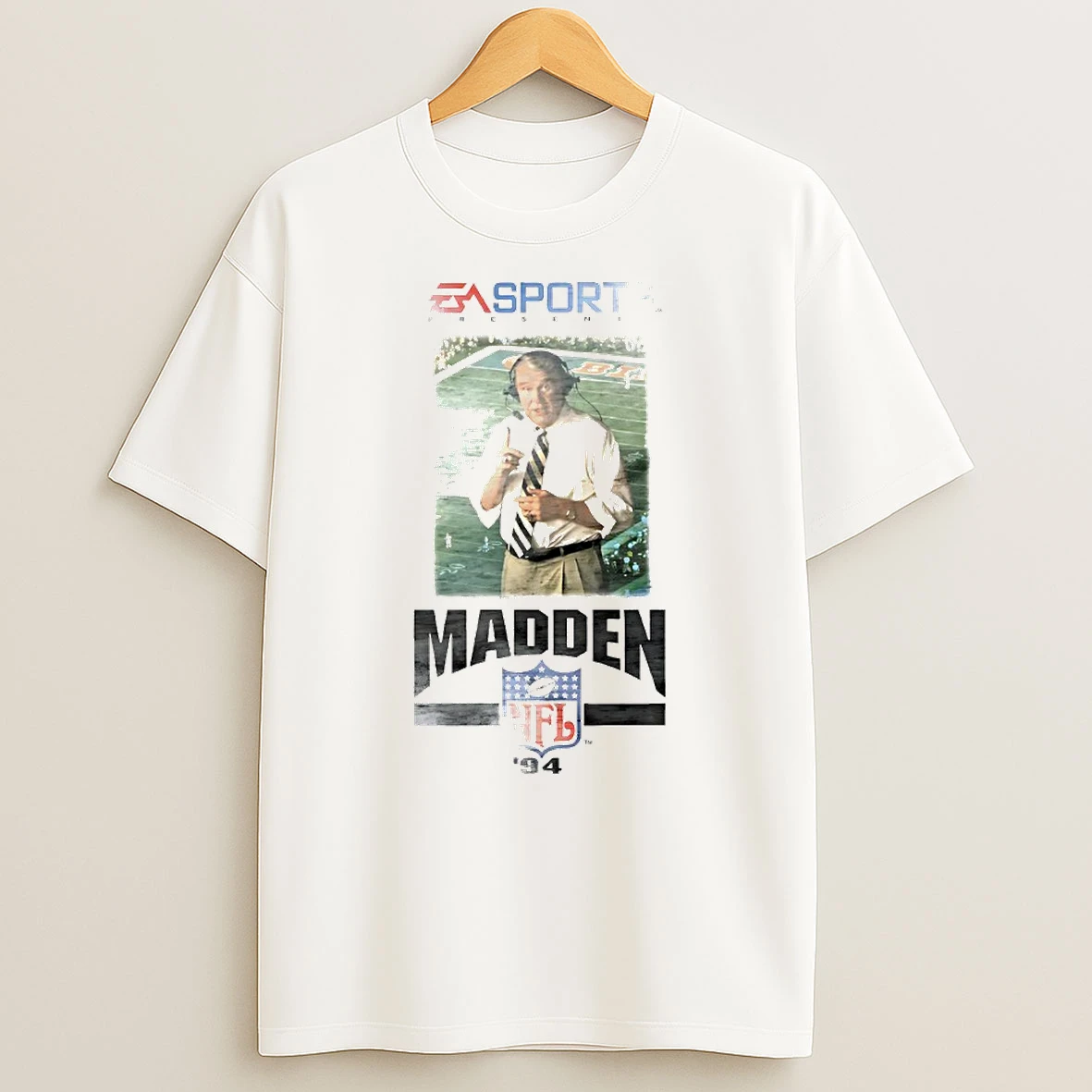 Ea Sports Madden 94 Nfl Cover Circle Tshirt Hoodie