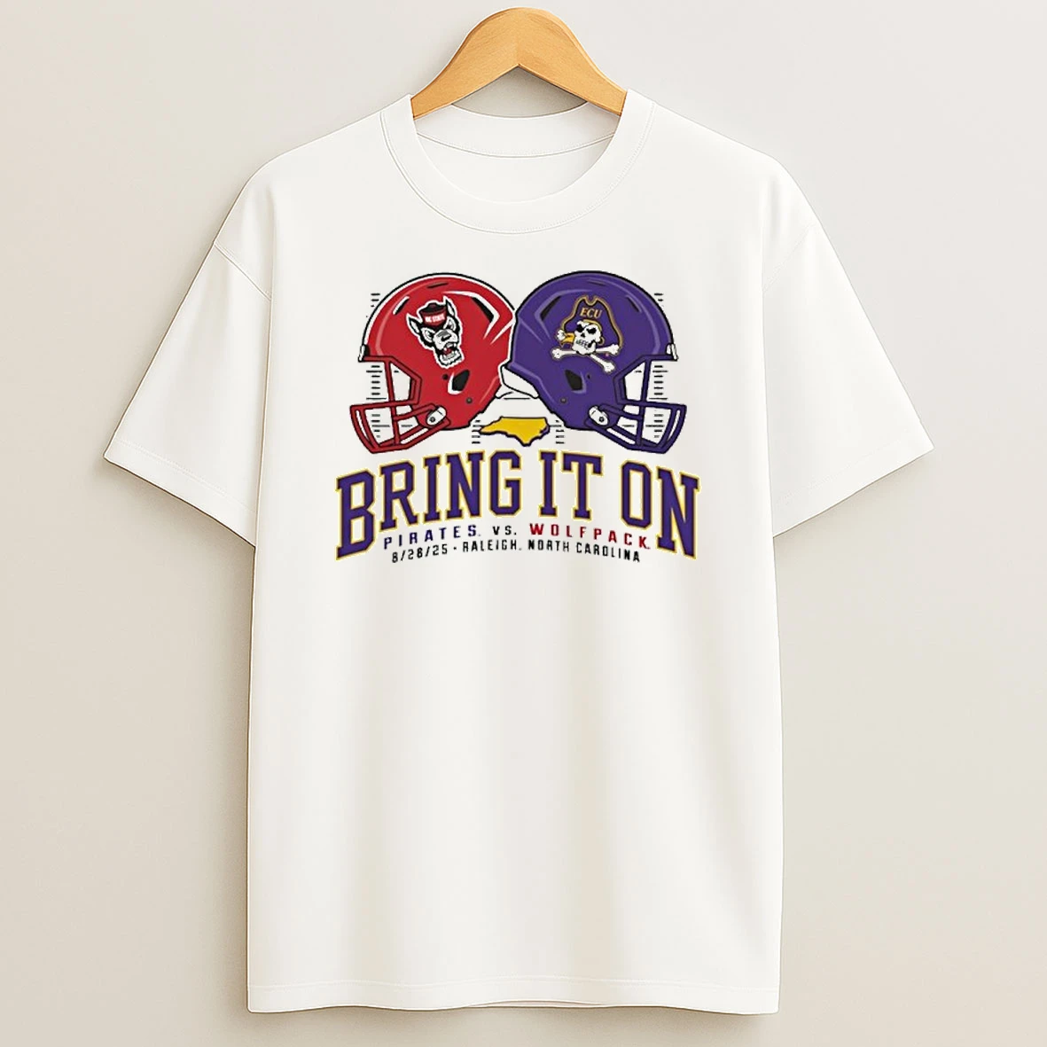 Ecu Vs Nc State Bring It On 2025 Tshirt Hoodie