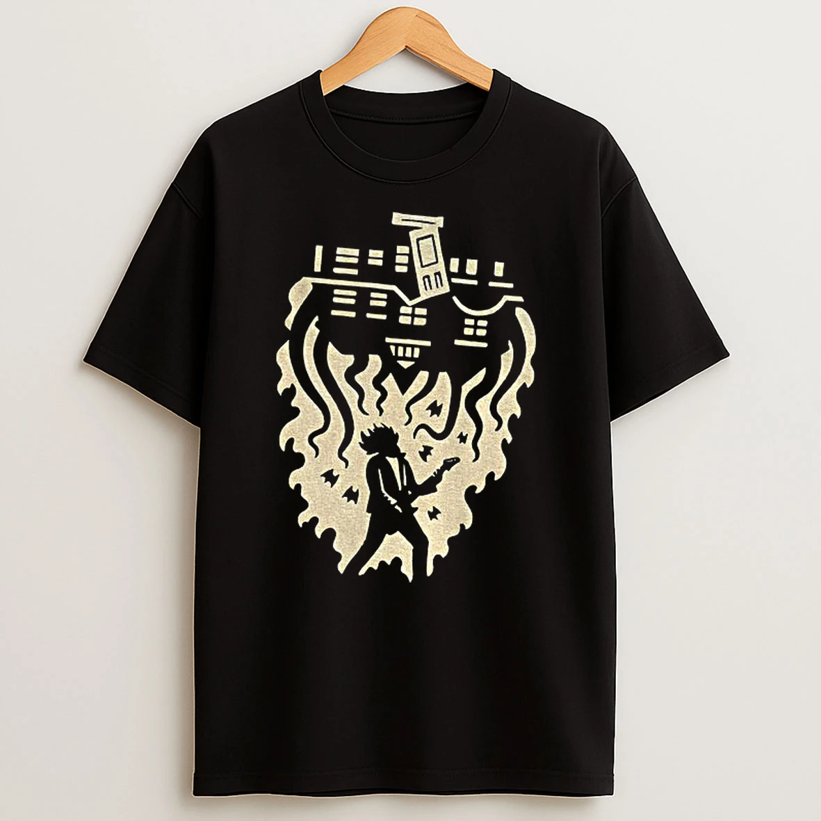 Eddie Vibes Upside Down Stranger House Christmas Png Tshirt Hoodie