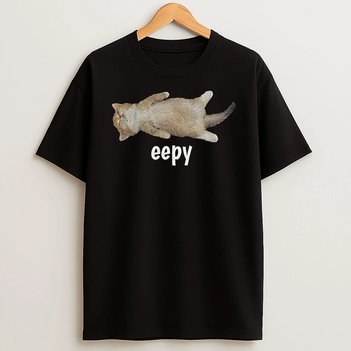 Eepy Cat Silly Sleepy Cat Humor Meme Tshirt Hoodie