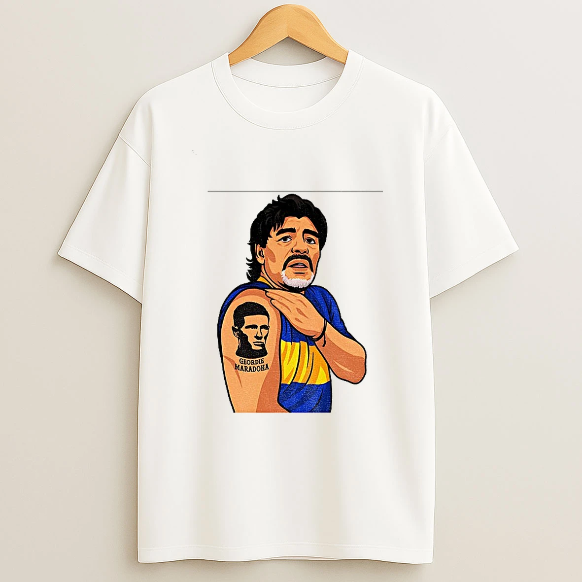 Elliot Anderson Geordie Maradona Tattoo Tshirt Hoodie