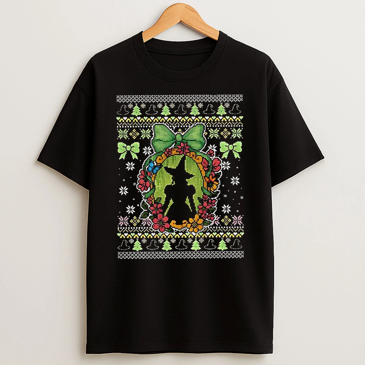 Elphaba Wicked Changed For Good Merry Christmas Tshirt Hoodie