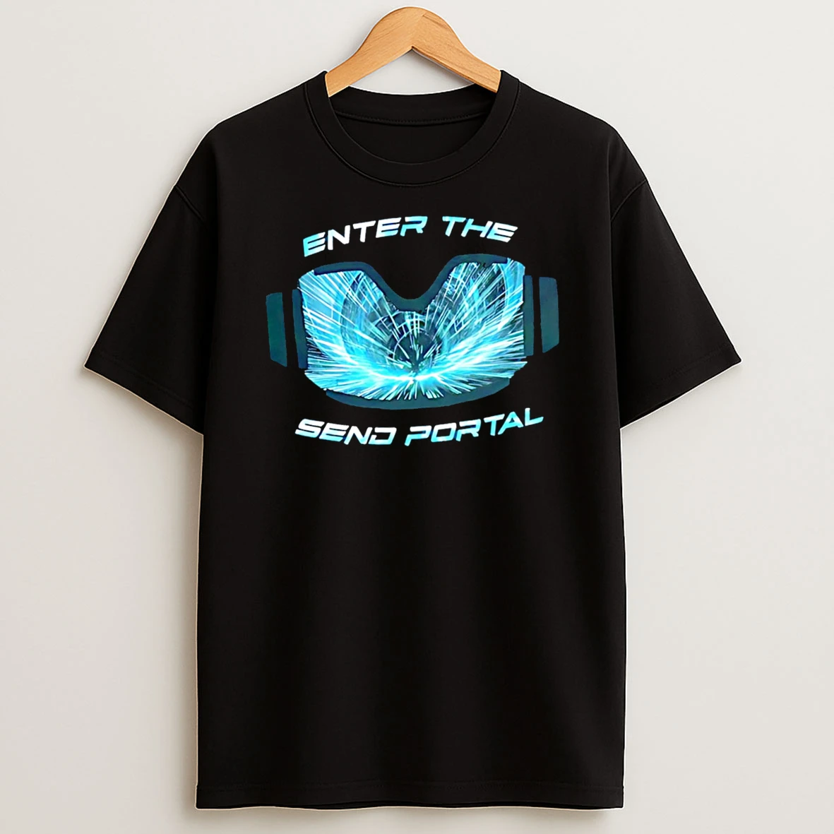 Enter The Send Portal Skiing Tshirt Hoodie