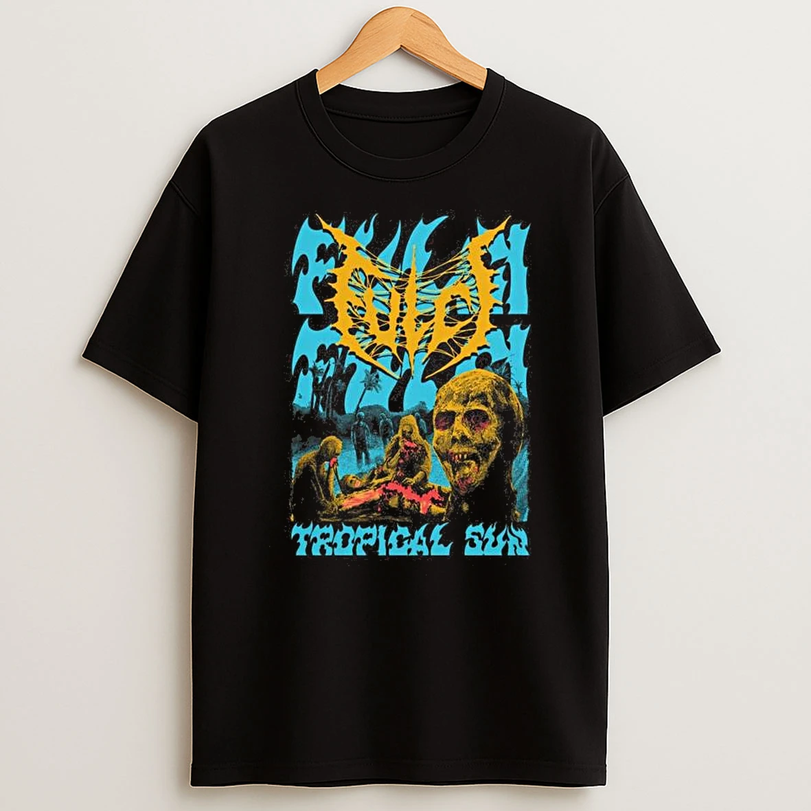 Evil Greed Fulci Tropical Tshirt Hoodie