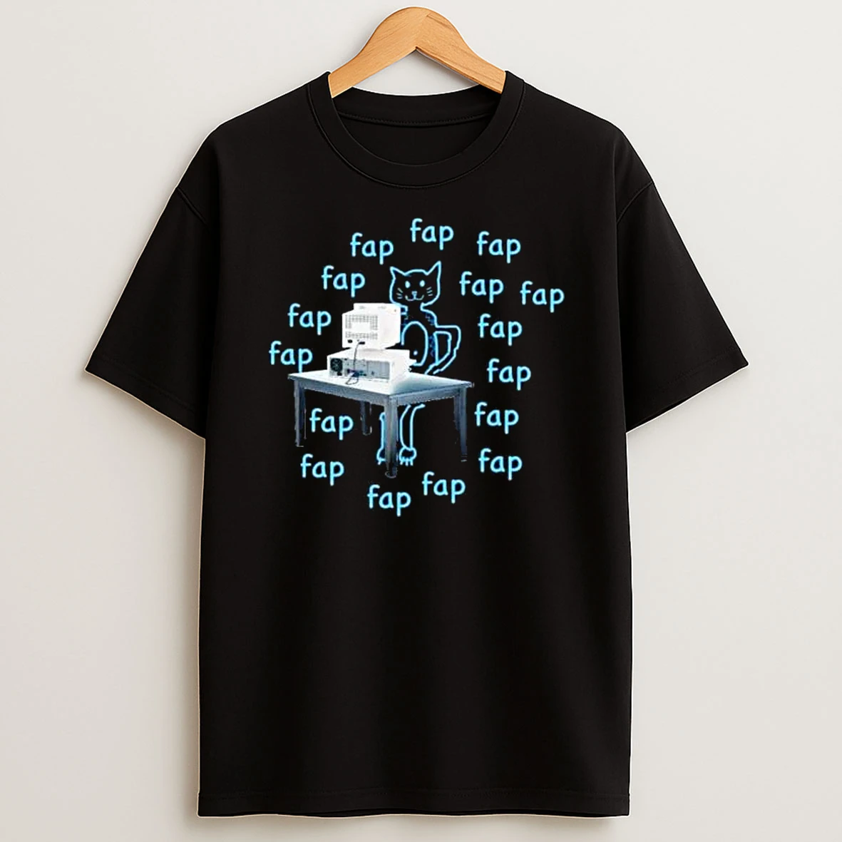 Fap Cat Printer Tshirt Hoodie