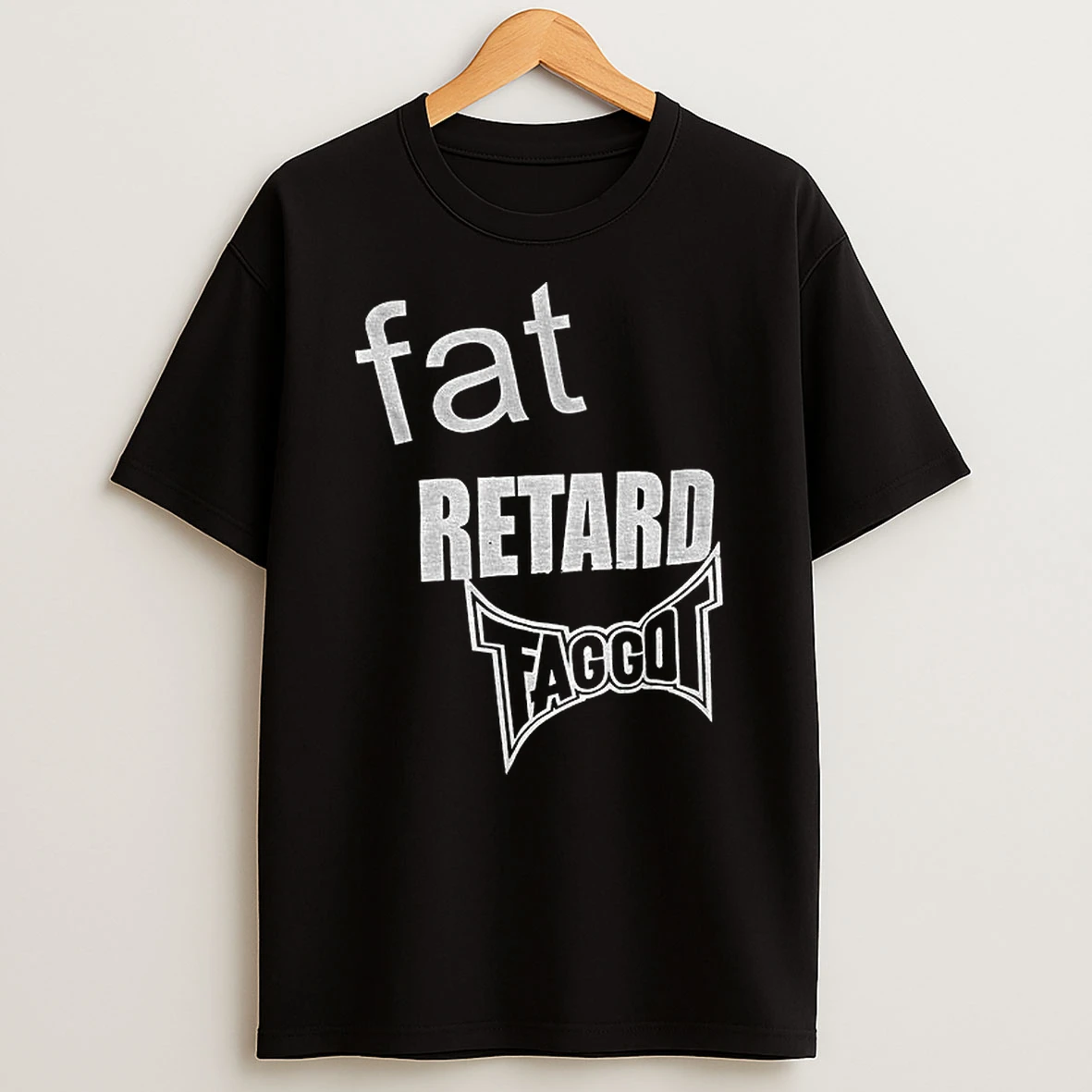 Fat Retard Faggot Mcdonalds Logo Tshirt Hoodie