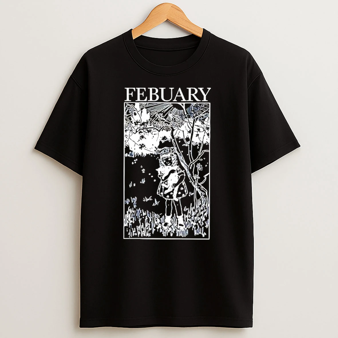 Febuary Cat Tshirt Hoodie