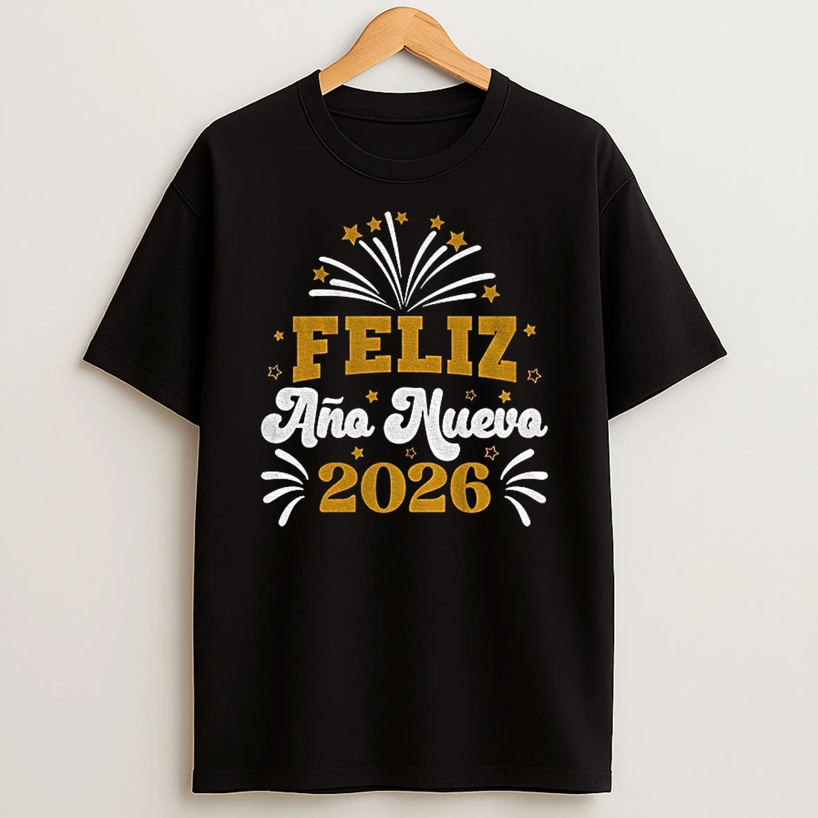 Feliz Ano Nuevo 2026 Spanish New Year Tshirt Hoodie