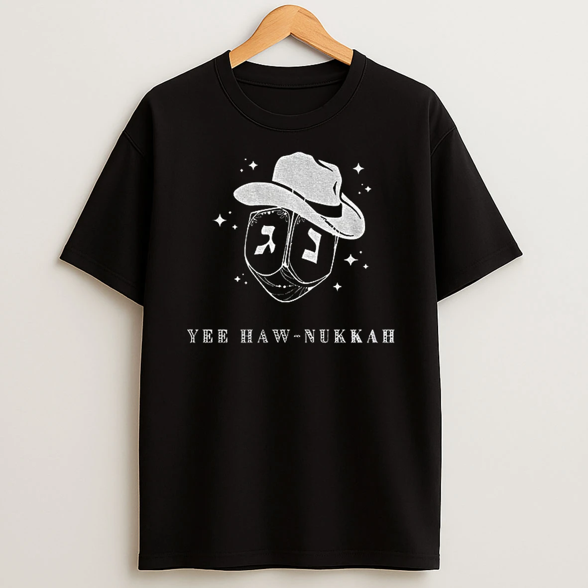 Festival Of Lights Hanukkah Holiday Yee Haw Nukkah Tshirt Hoodie