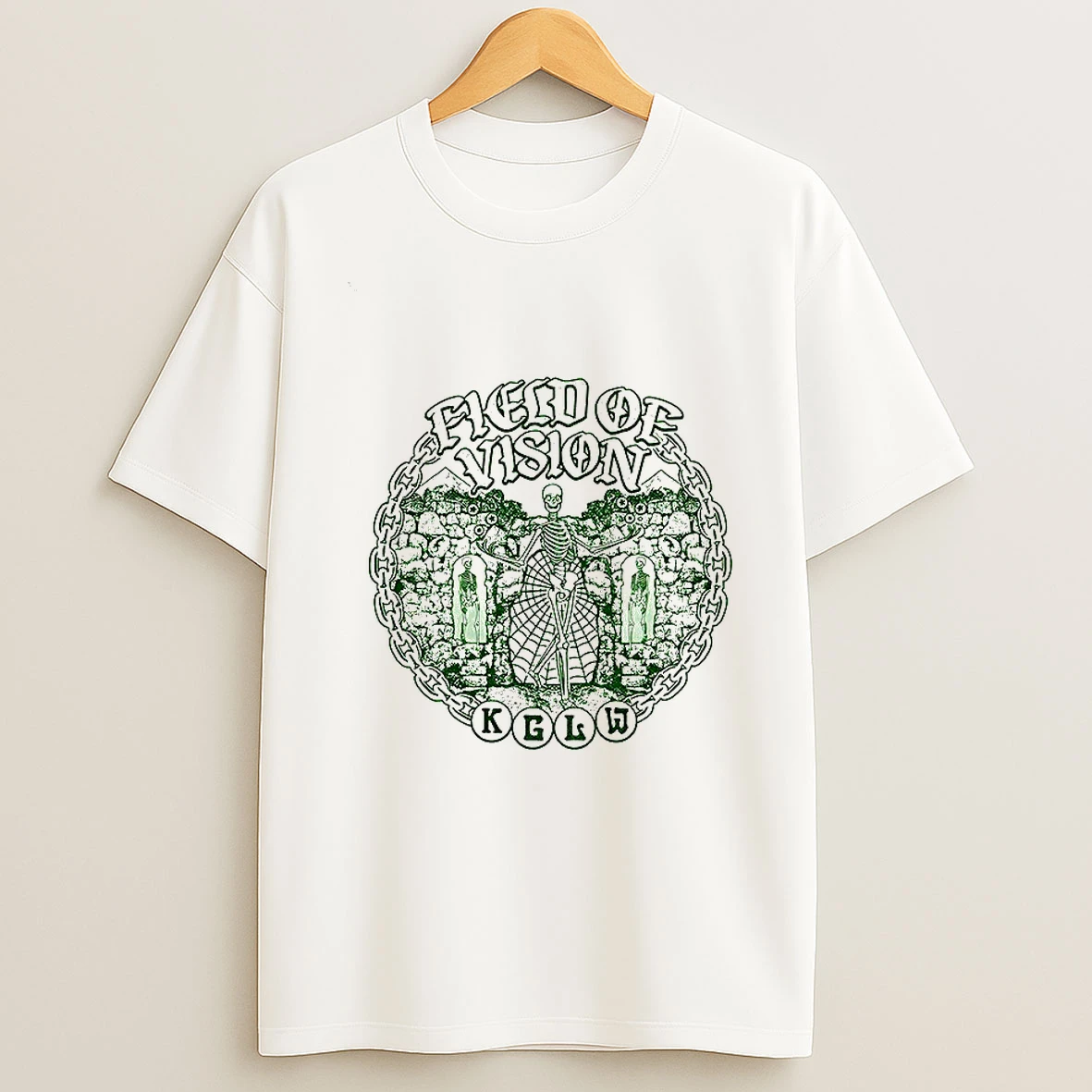 Field Of Vision King Gizzard The Lizard Wizard Kglw Skeleton Tshirt Hoodie