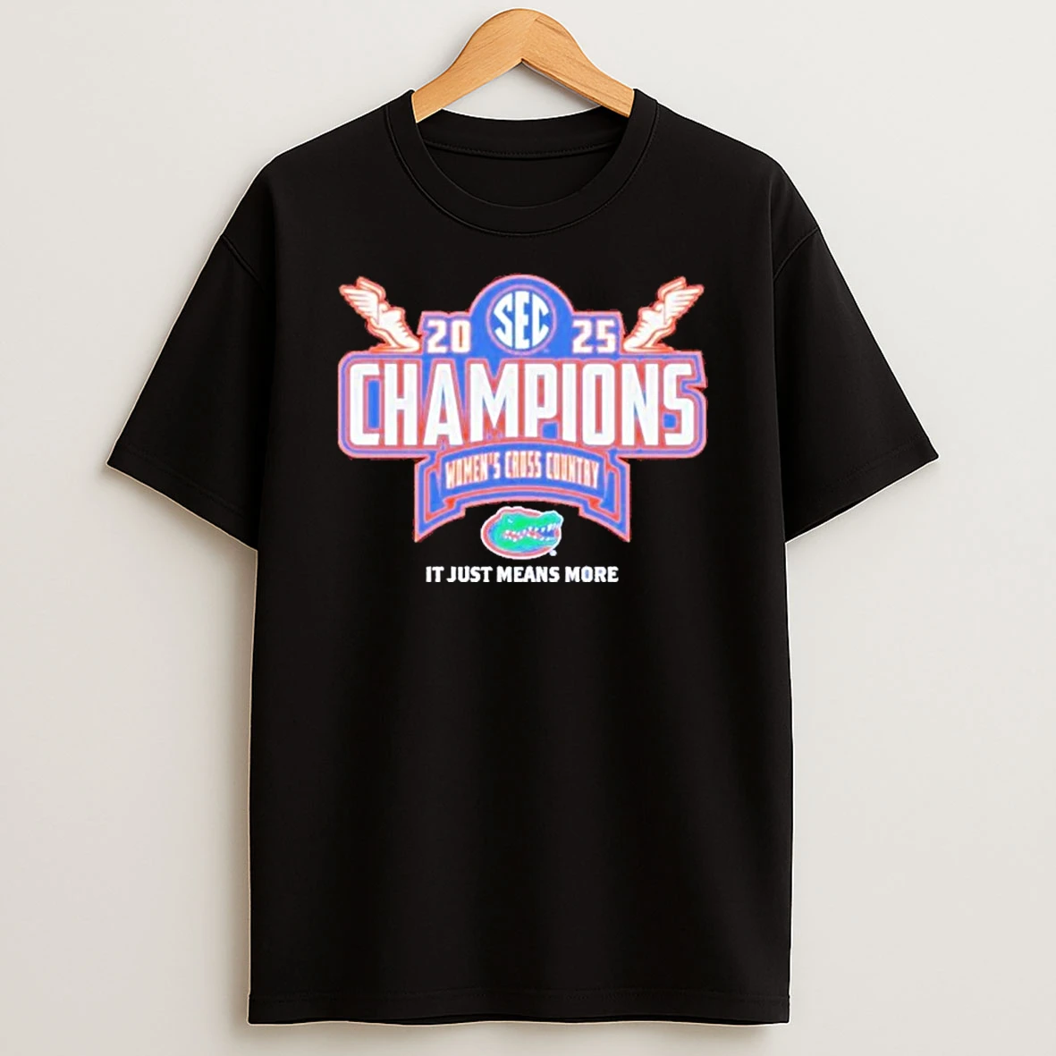 Florida Gators 2025 Sec Womens Cross Country Conference Champions Locker Room Tshirt Hoodie