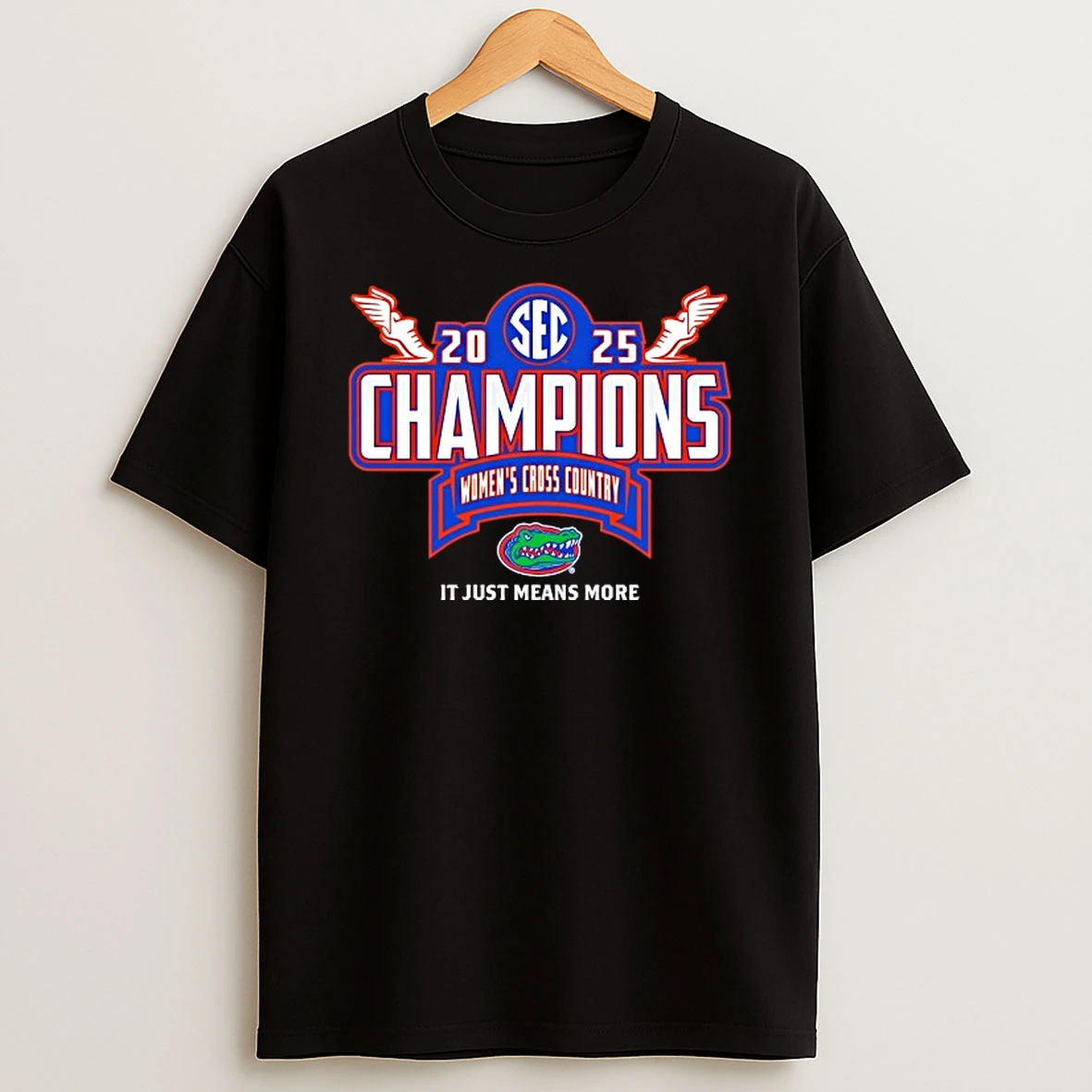 Florida Gators 2025 Sec Womens Cross Country Conference Champions Tshirt Hoodie