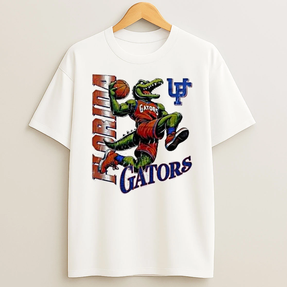 Florida Gators Basketball Running 2025 Mascot Tshirt Hoodie