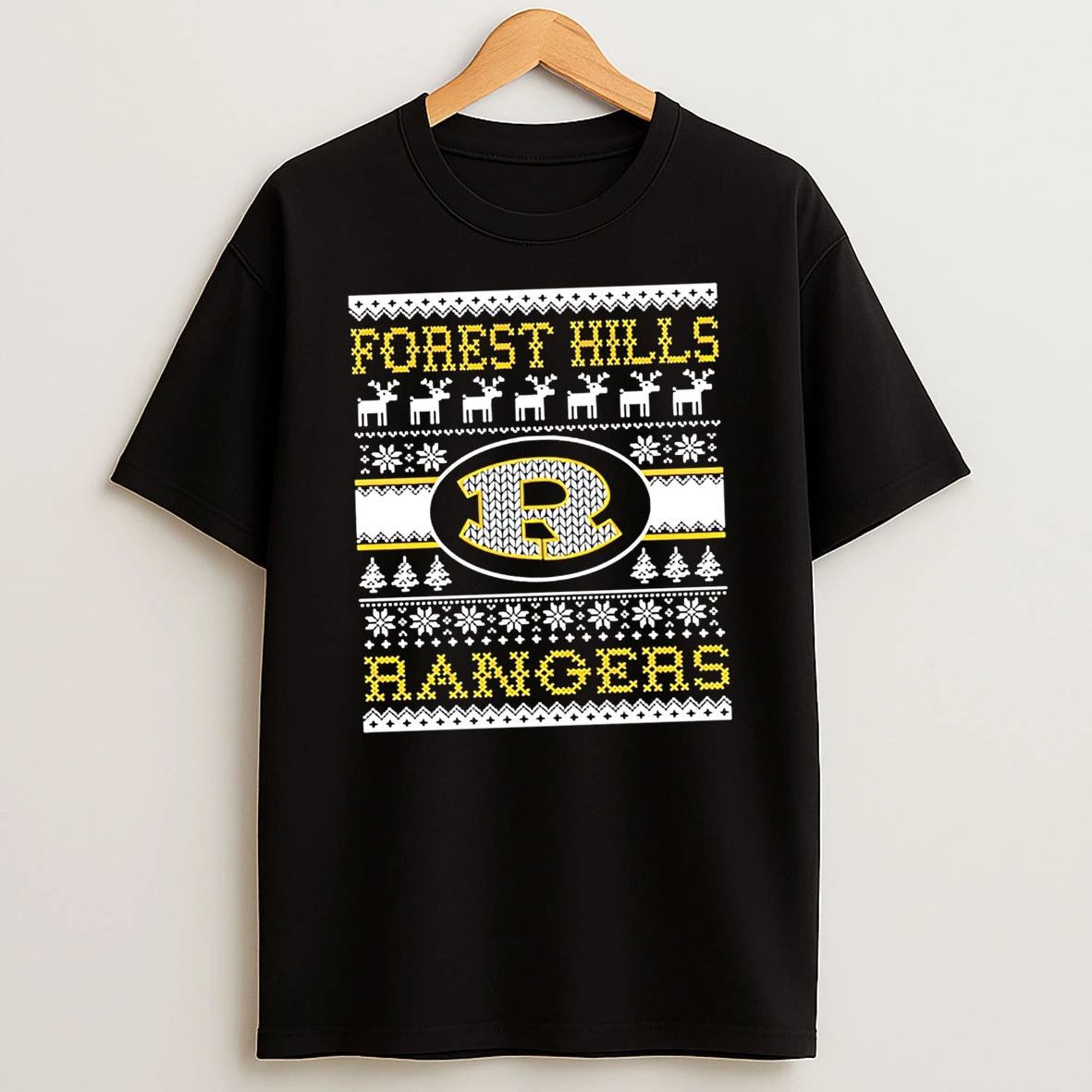 Forest Hills Spirit Club Rangers Ugly Christmas Tshirt Hoodie