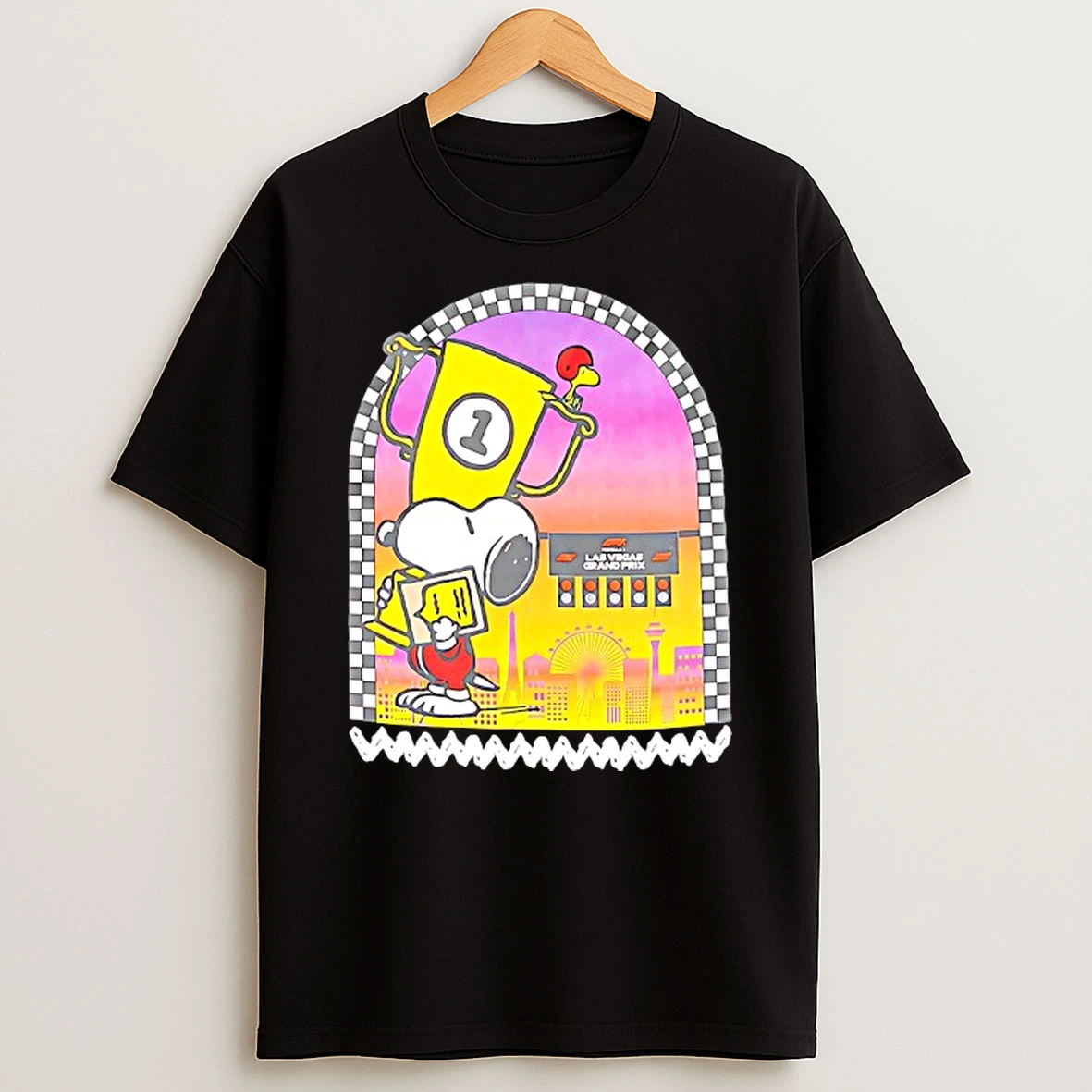 Formula 1 X Peanuts Las Vegas Grand Prix Full House Tshirt Hoodie