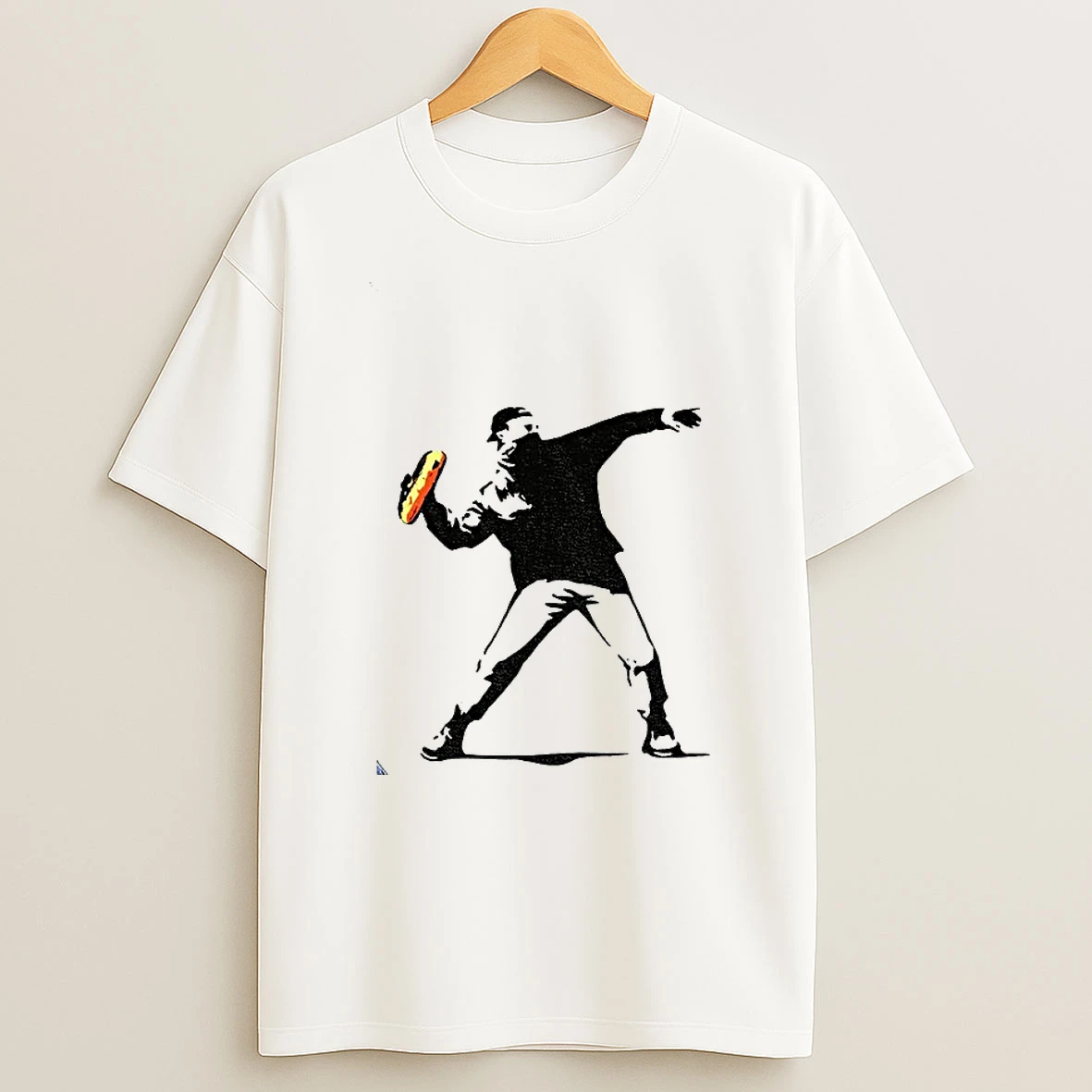 Free Dc Sandwich Thrower Banksy Inspired 2025 Tshirt Hoodie