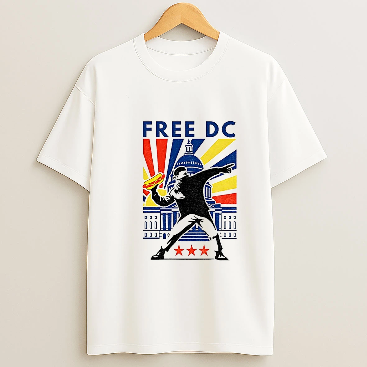 Free Dc Sub Sandwich Protest Political Rally Tshirt Hoodie