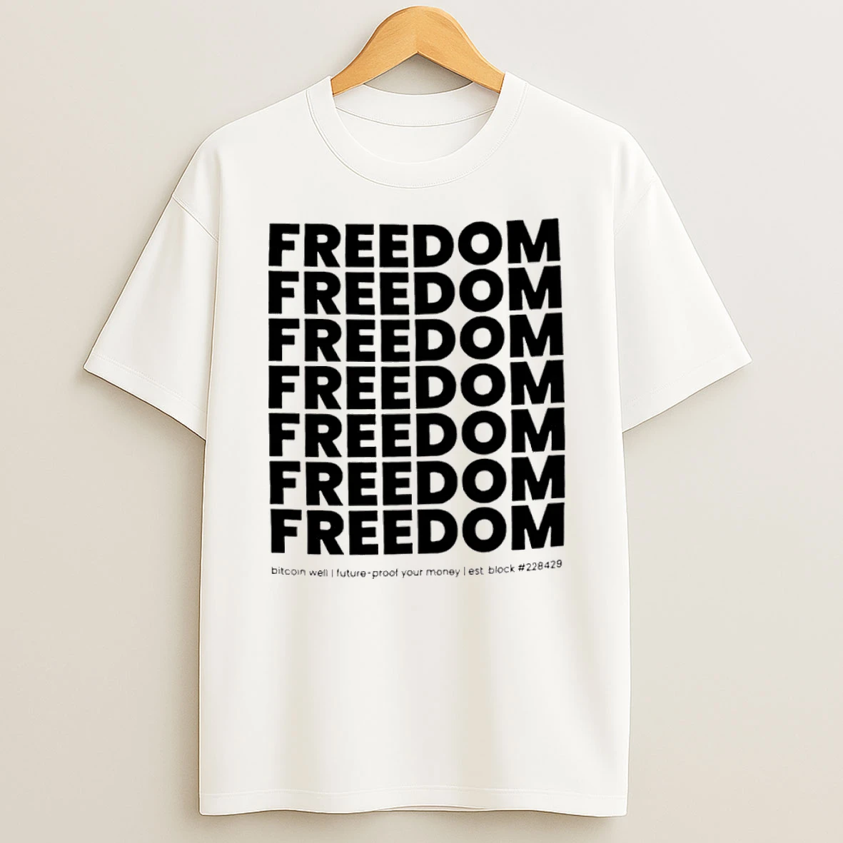 Funny Freedom Bitcoin Well Repeat Tshirt Hoodie