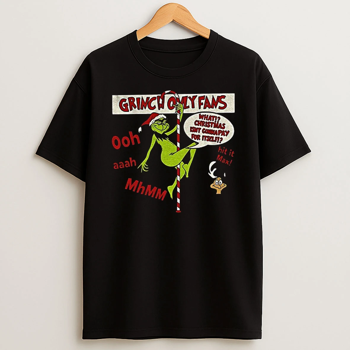 Funny Grinch Onlyfans Christmas Funny Isnt Gonna Pay For Itself Tshirt Hoodie