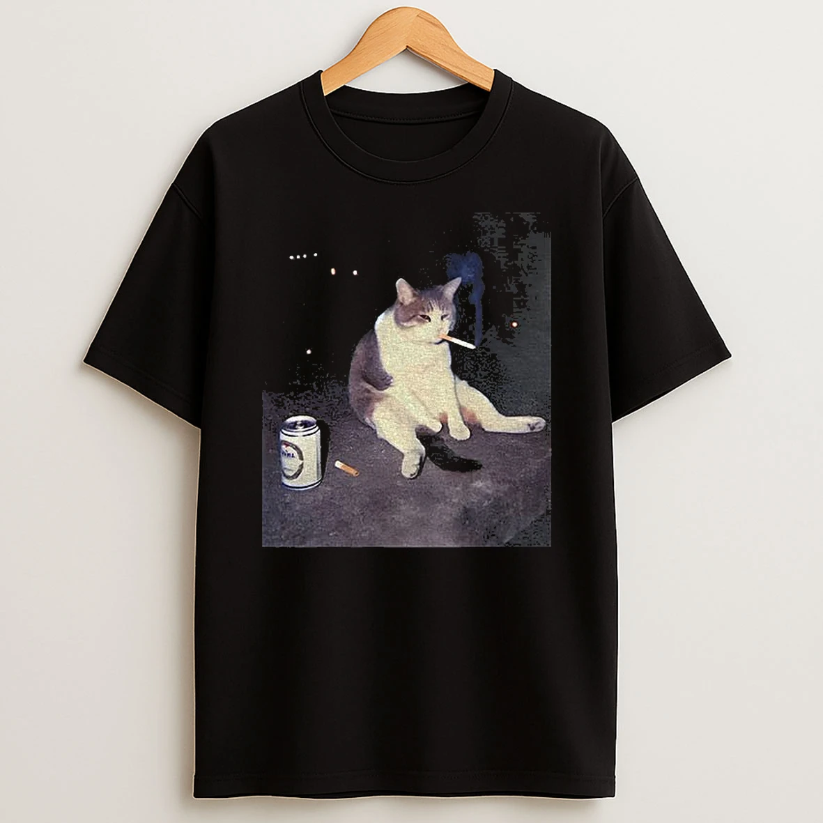 Funny Smoking Cat Cigarette Cat Tshirt Hoodie