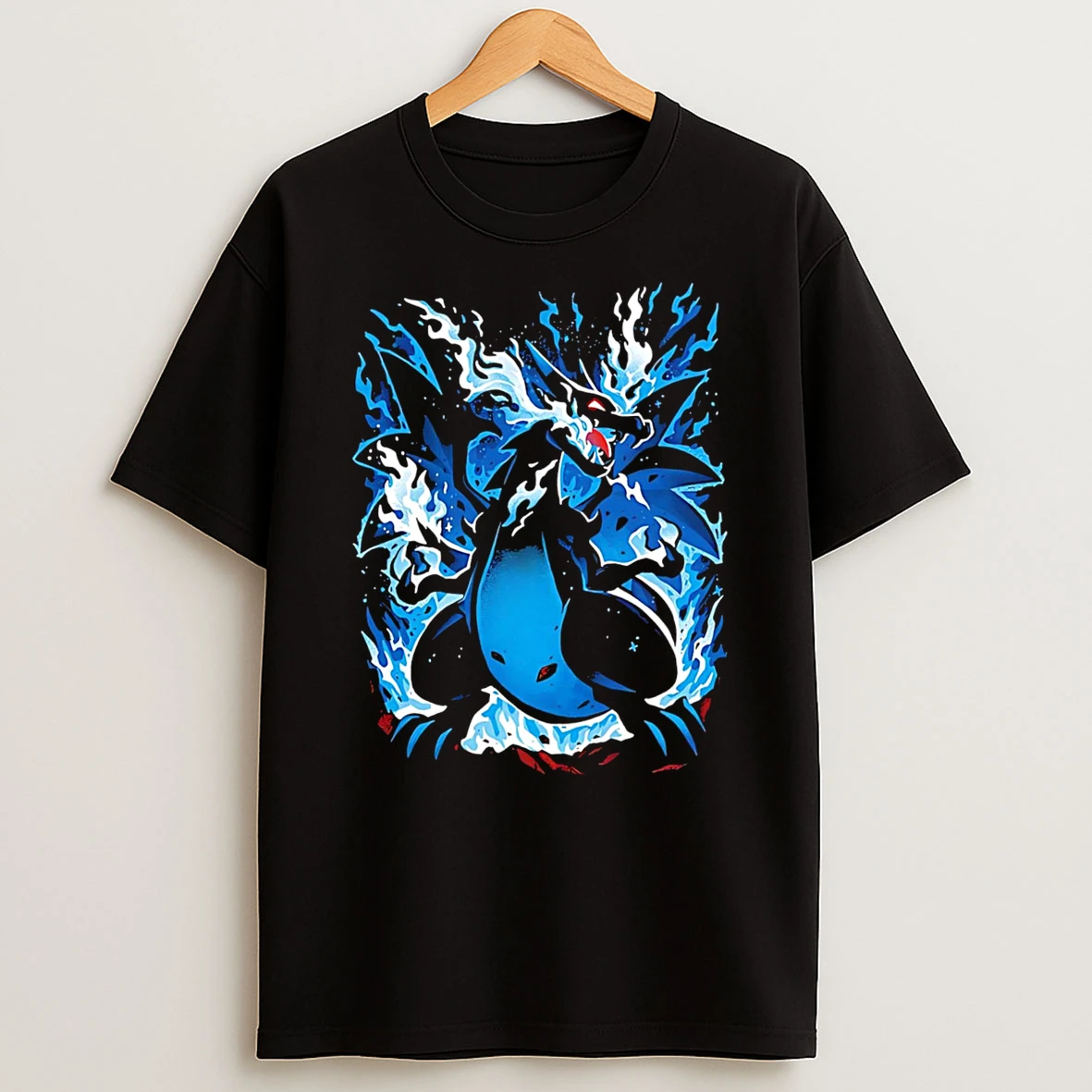 Funny The Roaring Blue Flames Tshirt Hoodie