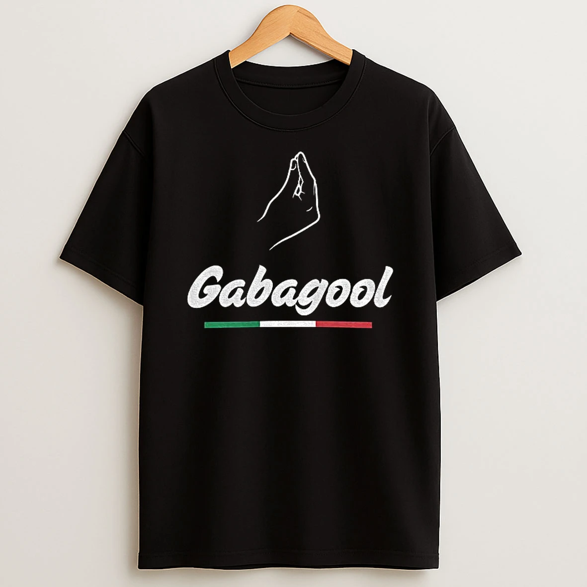 Gabagool Italian American Pride Flag Tshirt Hoodie