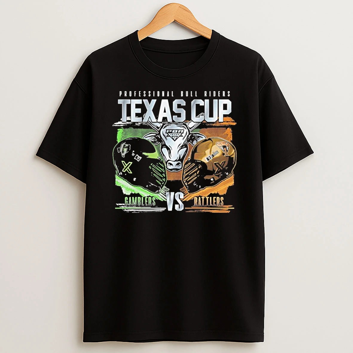 Gamblers Vs Rattlers 2025 Pbr Texas Cup Rivalry Tshirt Hoodie