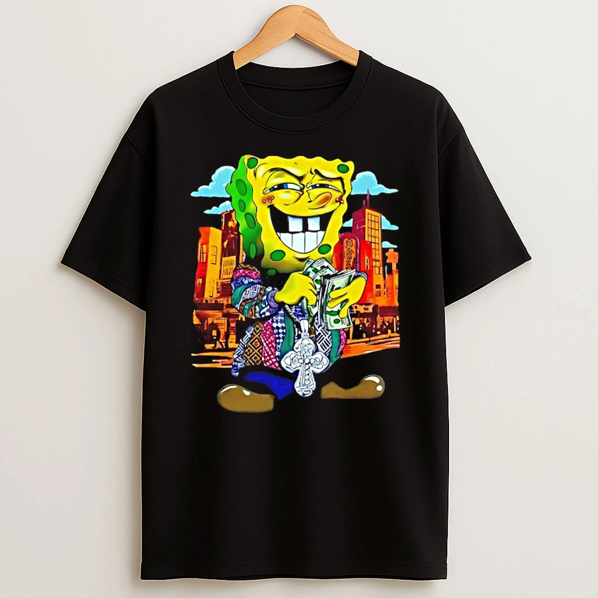 Gangster Sponge Tshirt Hoodie
