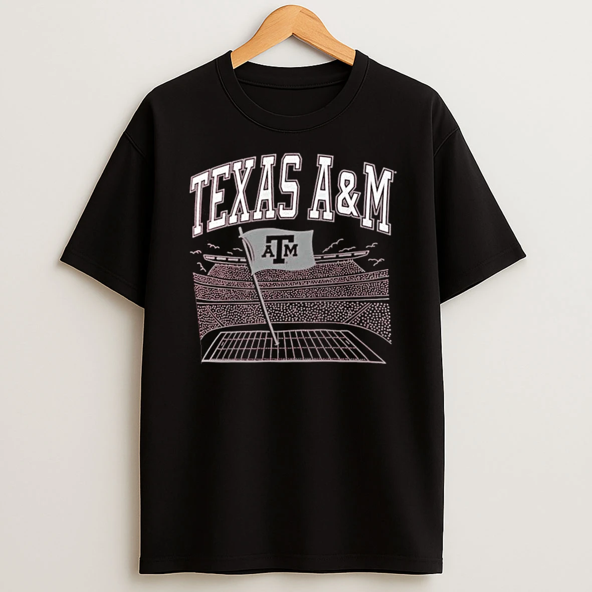 Garnet Texas Am Aggies Flag Plant Tshirt Hoodie
