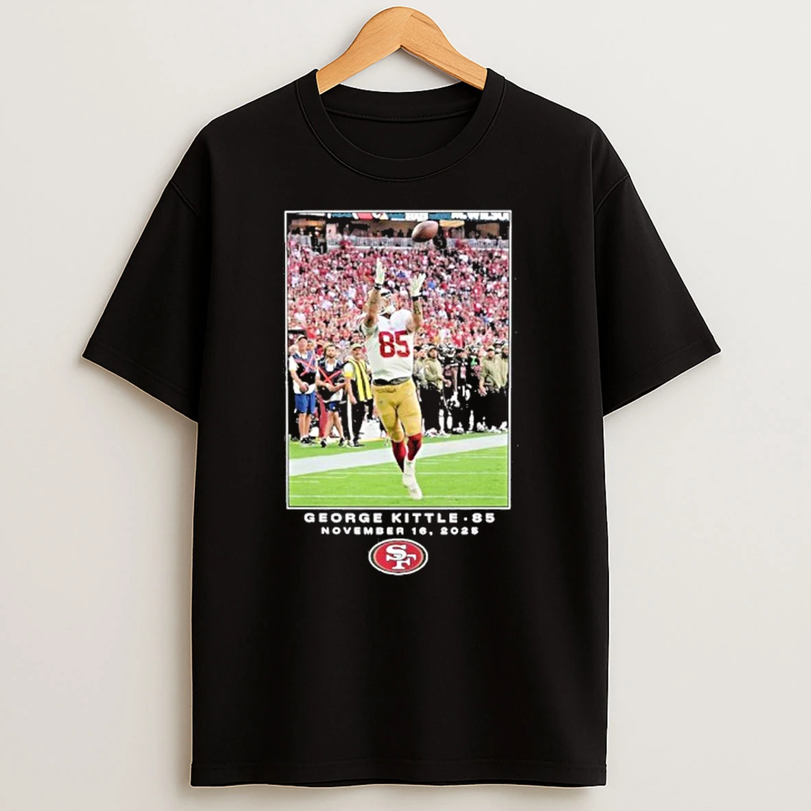 George Kittle San Francisco 49ers Nfl Flash Features Week 11 Tshirt Hoodie