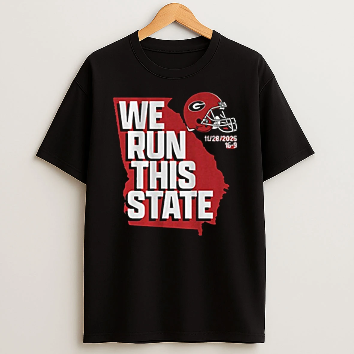 Georgia Football We Run This State 2025 Tshirt Hoodie