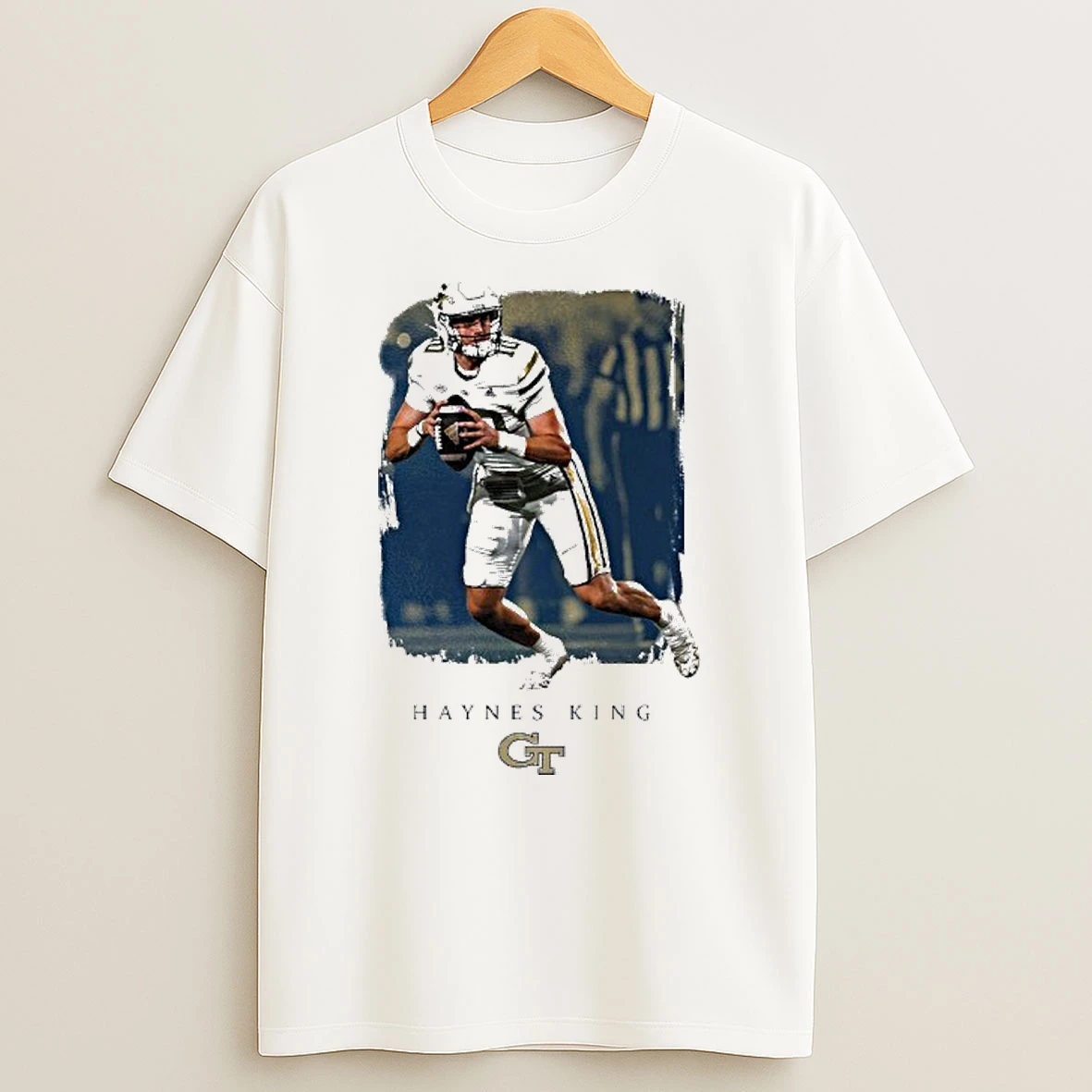 Georgia Tech Yellow Jackets Football 10 Haynes King Tshirt Hoodie