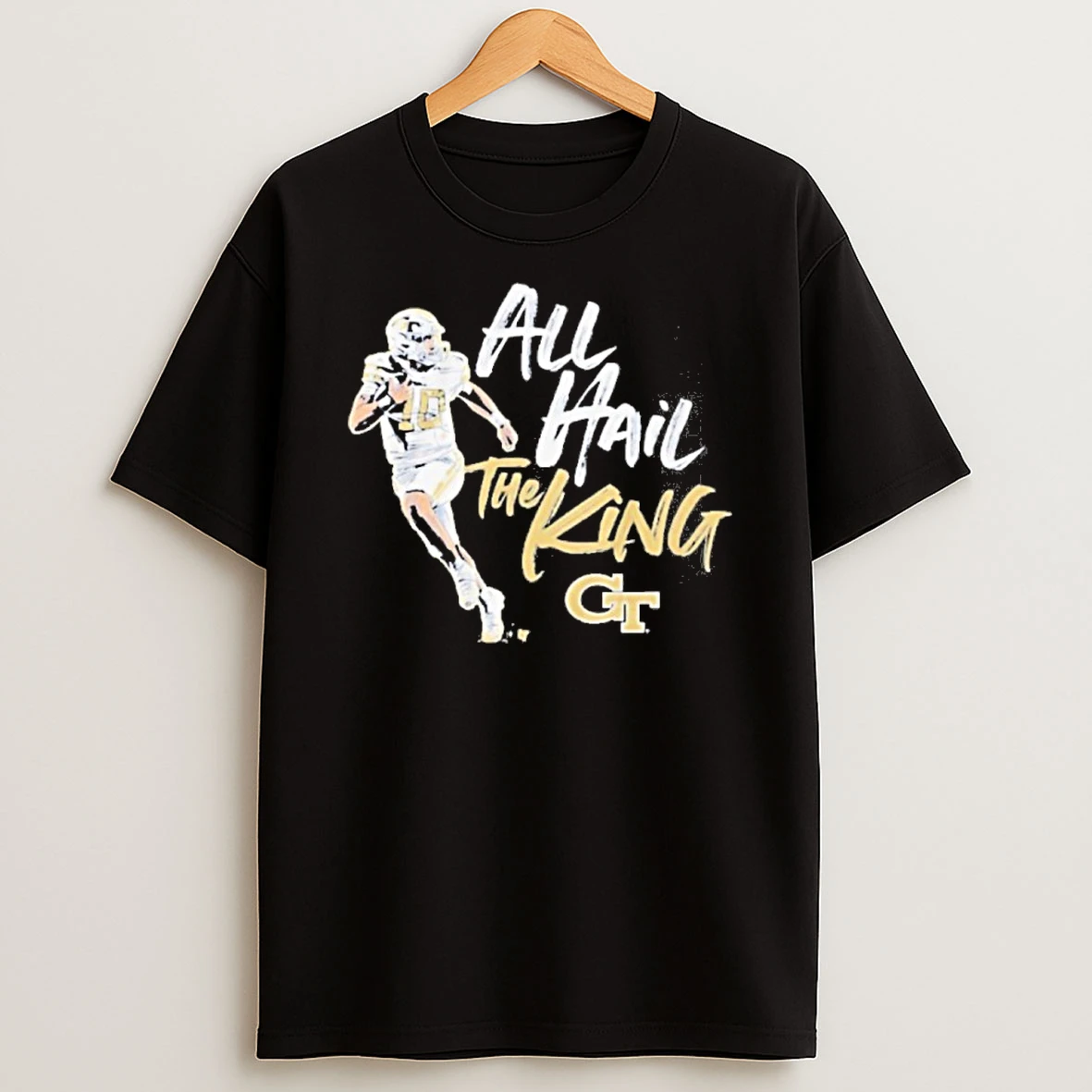 Georgia Tech Yellow Jackets Football Student Athlete All Hail Haynes King Tshirt Hoodie