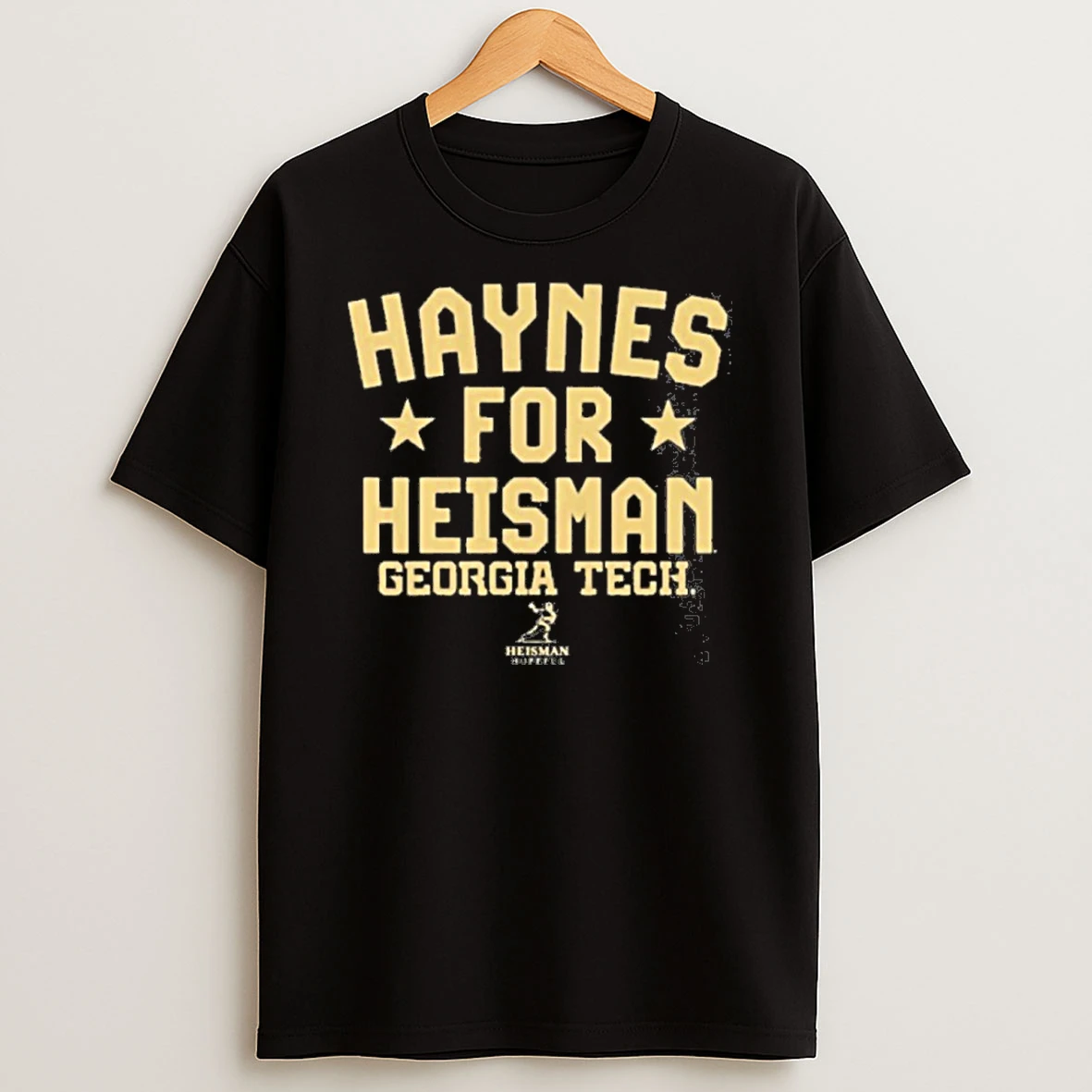 Georgia Tech Yellow Jackets Football Student Athlete Haynes For Heisman Tshirt Hoodie