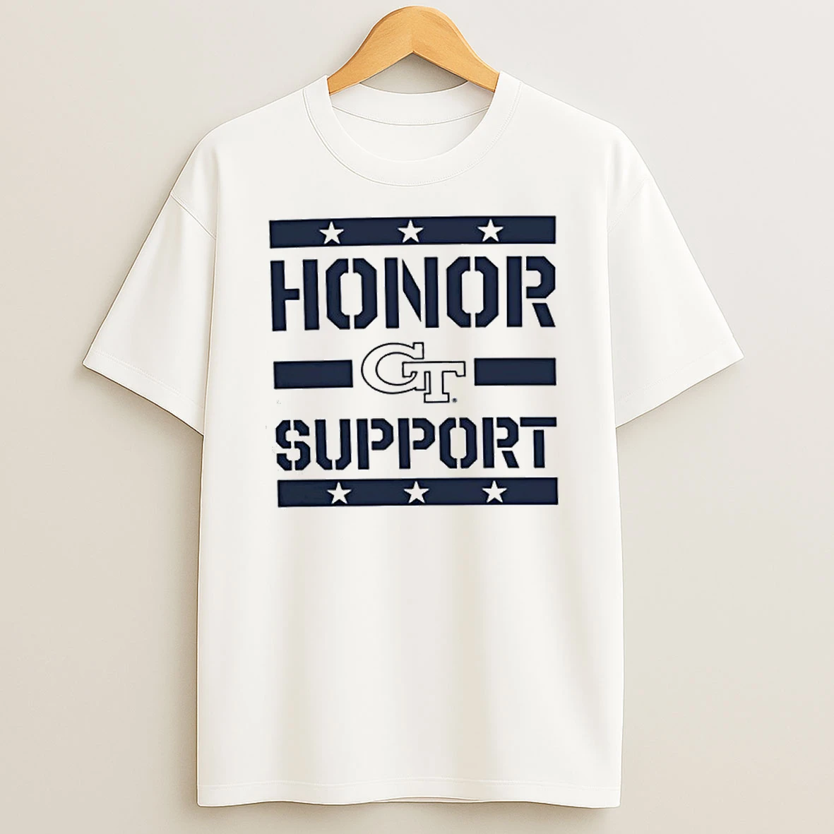 Georgia Tech Yellow Jackets Honor And Support Tshirt Hoodie