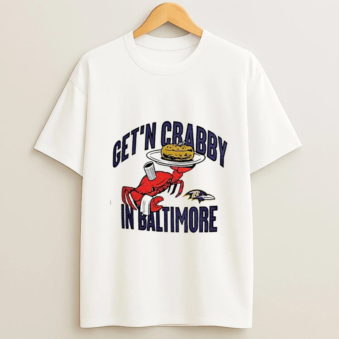 Getn Crabby In Baltimore Tshirt Hoodie
