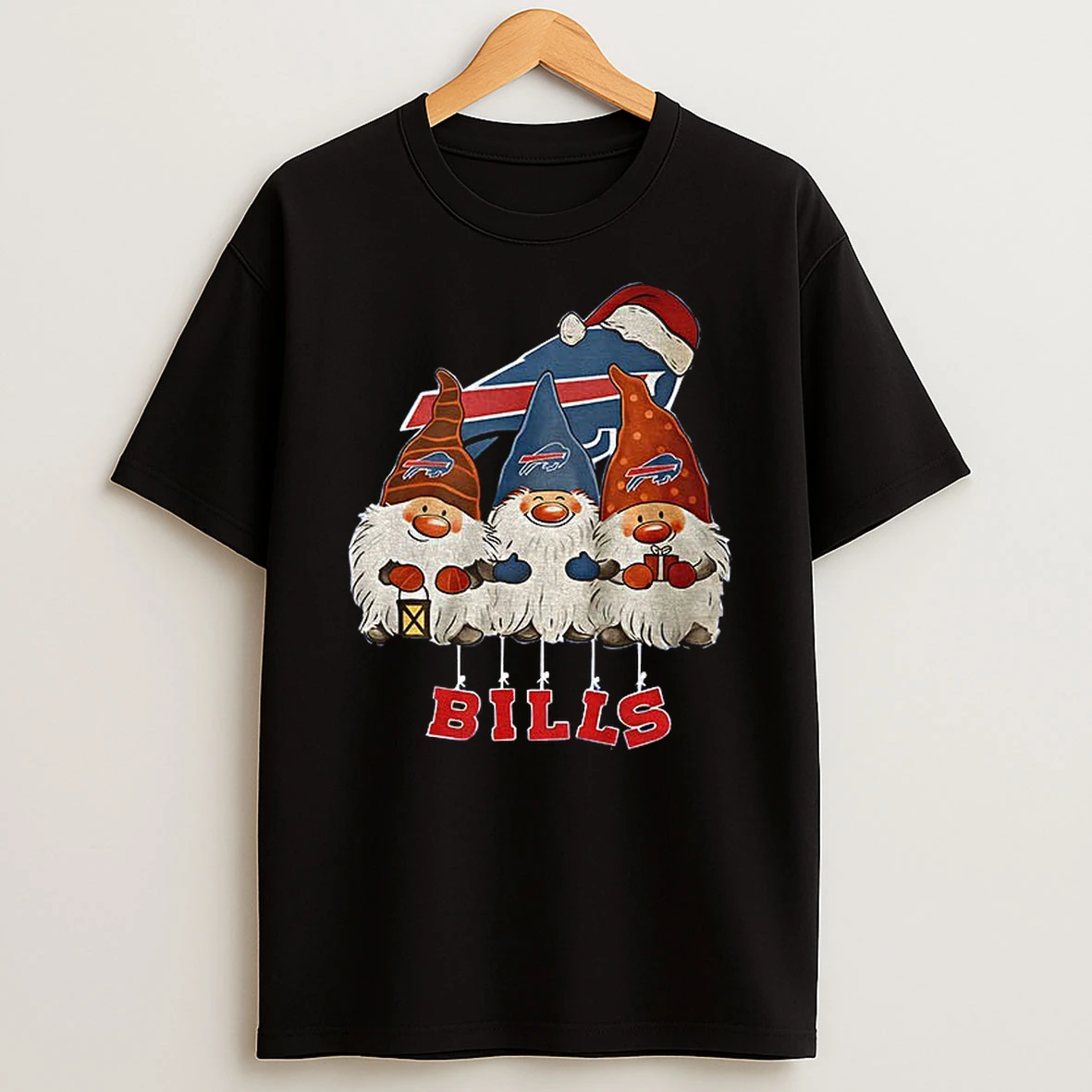 Gnome Buffalo Bills Nfl Football 2025 Cartoon Tshirt Hoodie