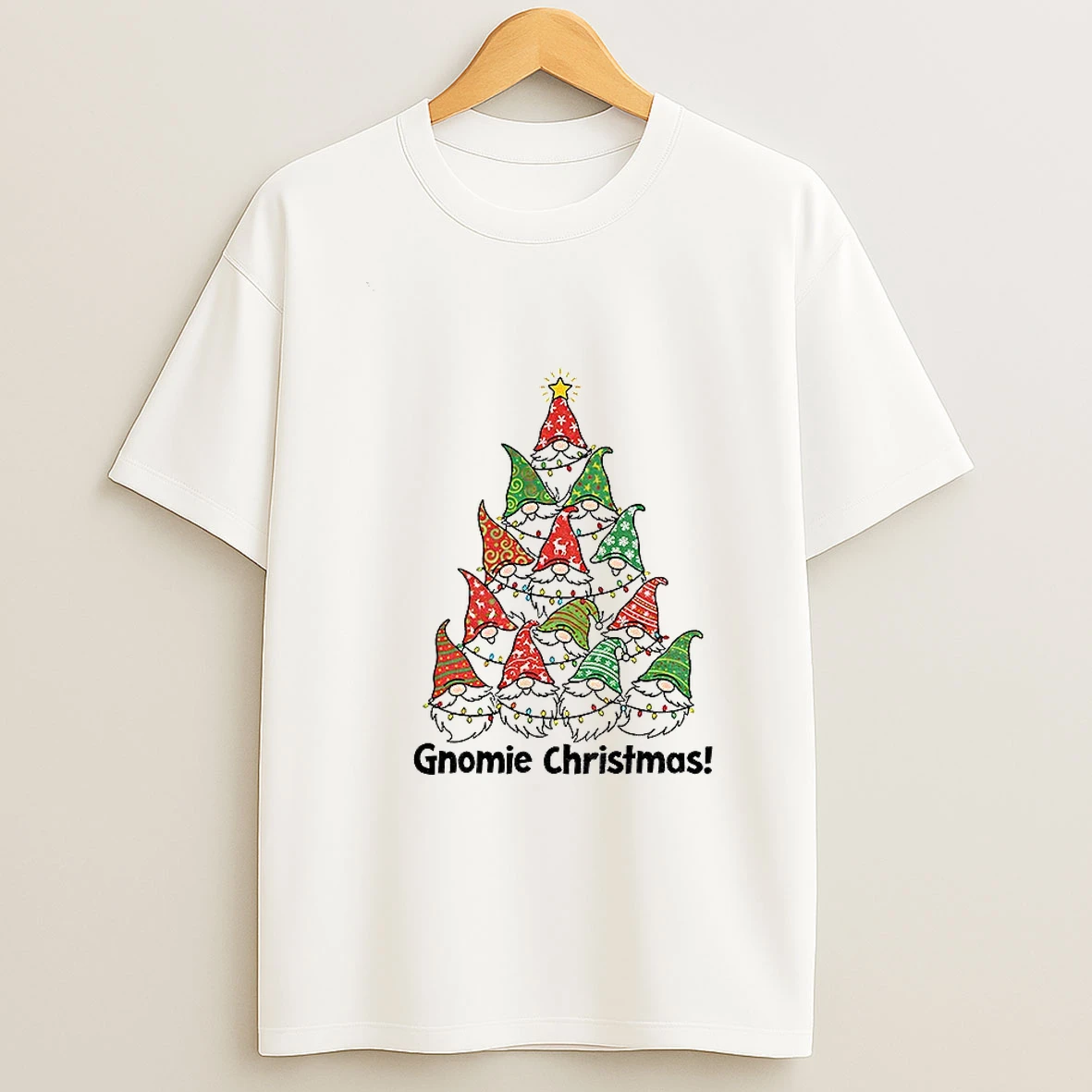 Gnome Dear Santa I Tried To Be Good But I Take After My Grandma Merry Xmas Tshirt Hoodie