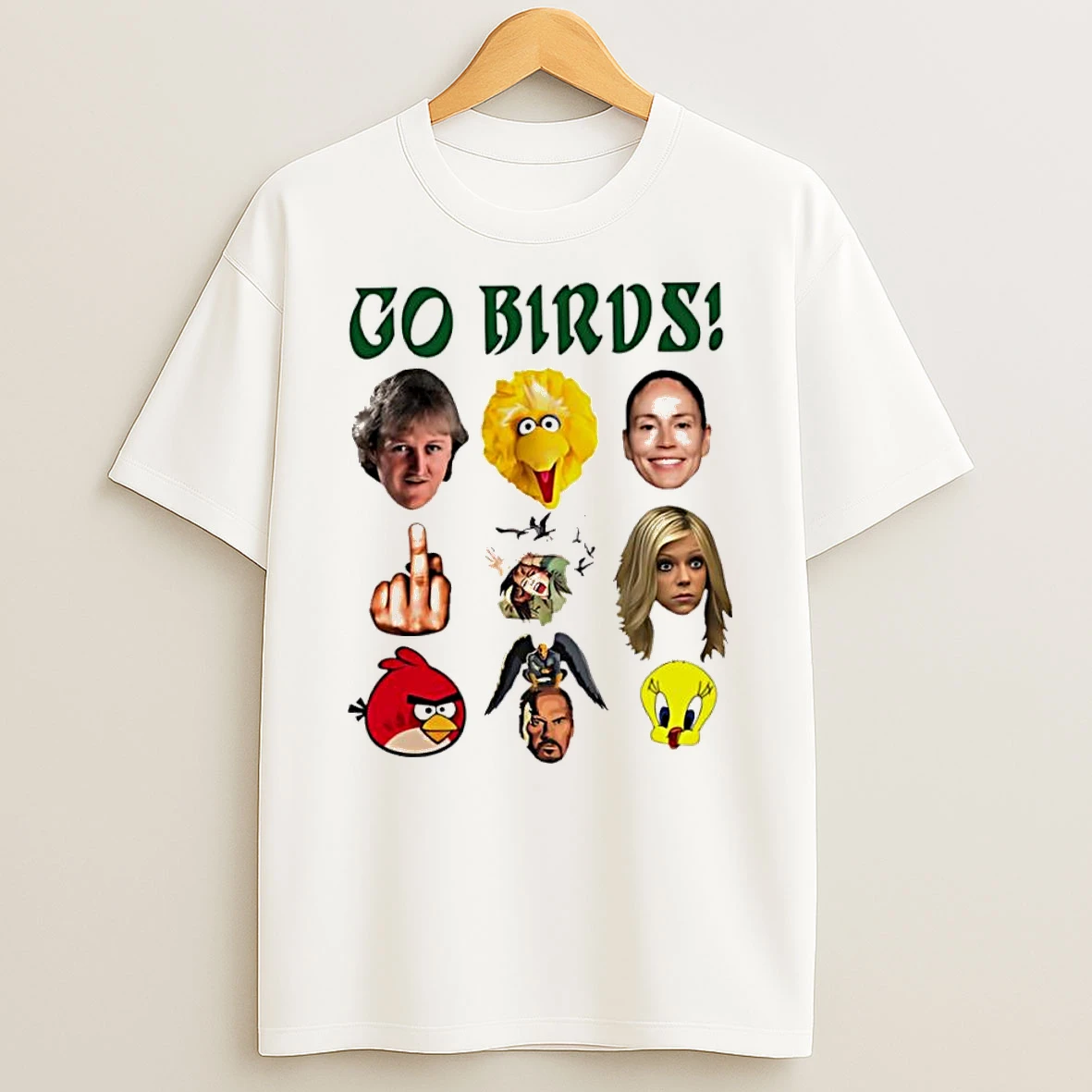 Go Birds Donald Trump Sarah Jessica Parker Sarah Michelle Gellar Dwayne Johnson Tshirt Hoodie