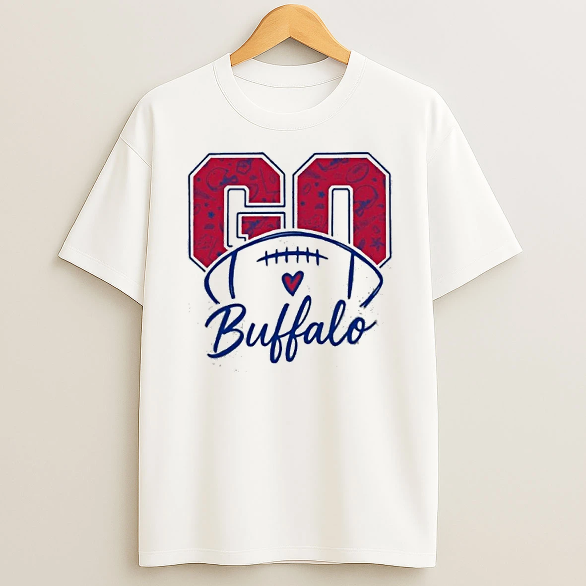 Go Buffalo Football Tshirt Hoodie