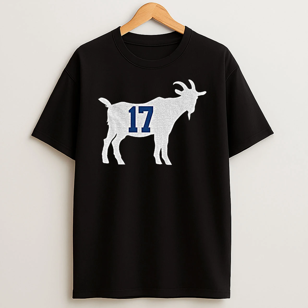 Goat 17 Josh Allen Buffalo Bills Nfl Football 2025 Game Day Tshirt Hoodie