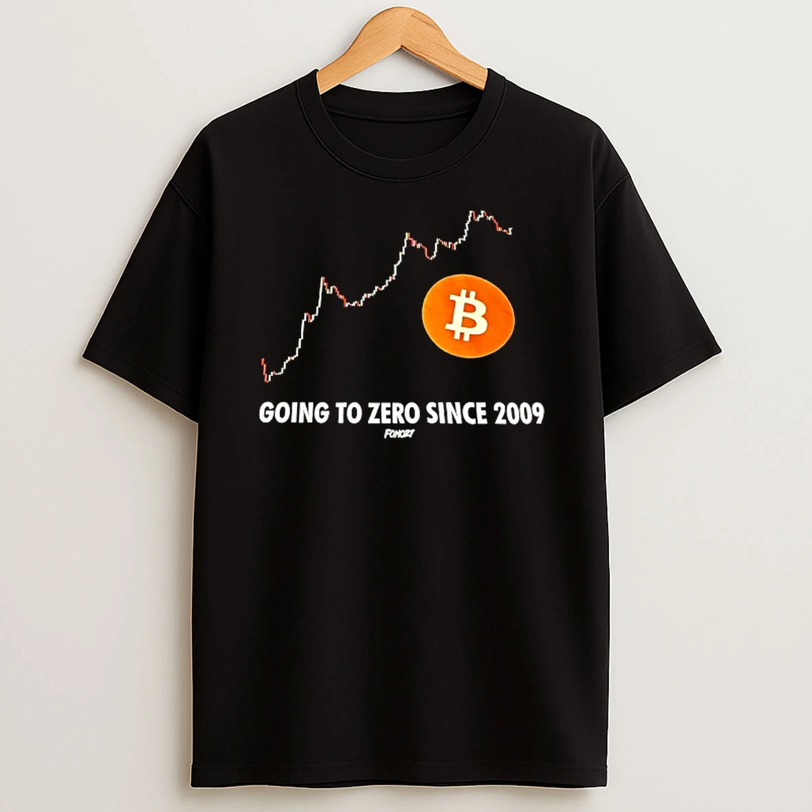 Going Zero Since 2009 Bitcoin Tshirt Hoodie