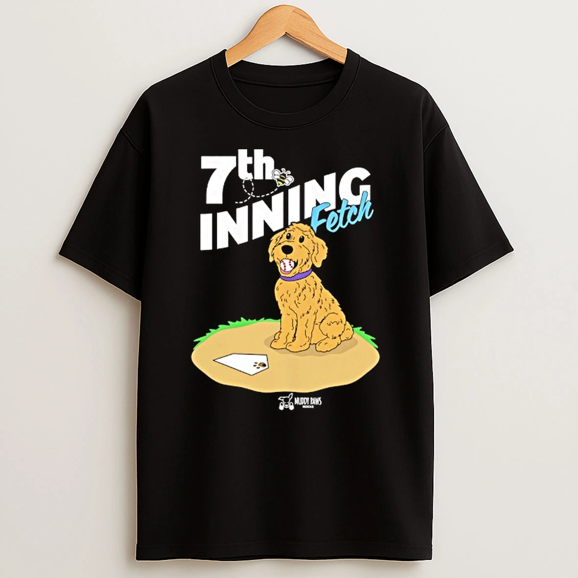 Golden Doodle 7th Inning Fetch Tshirt Hoodie