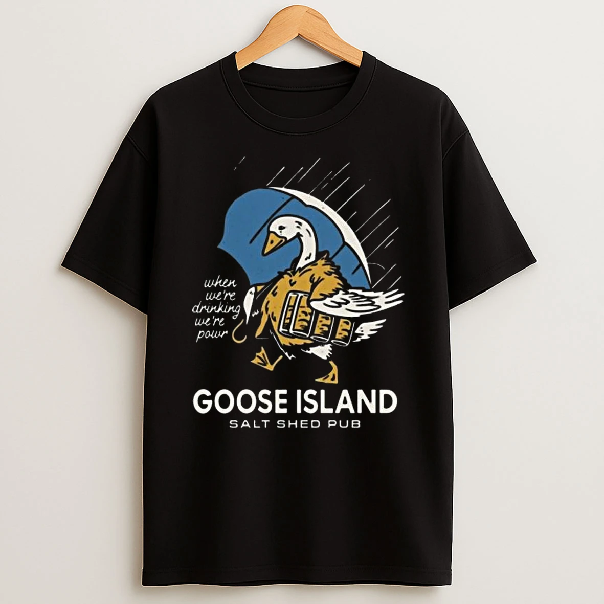 Goose Island Salt Shed Pub Tshirt Hoodie